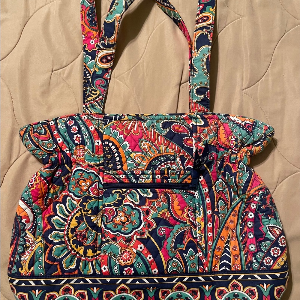 New Vera Bradley Cinch Tote in Venetian Paisley